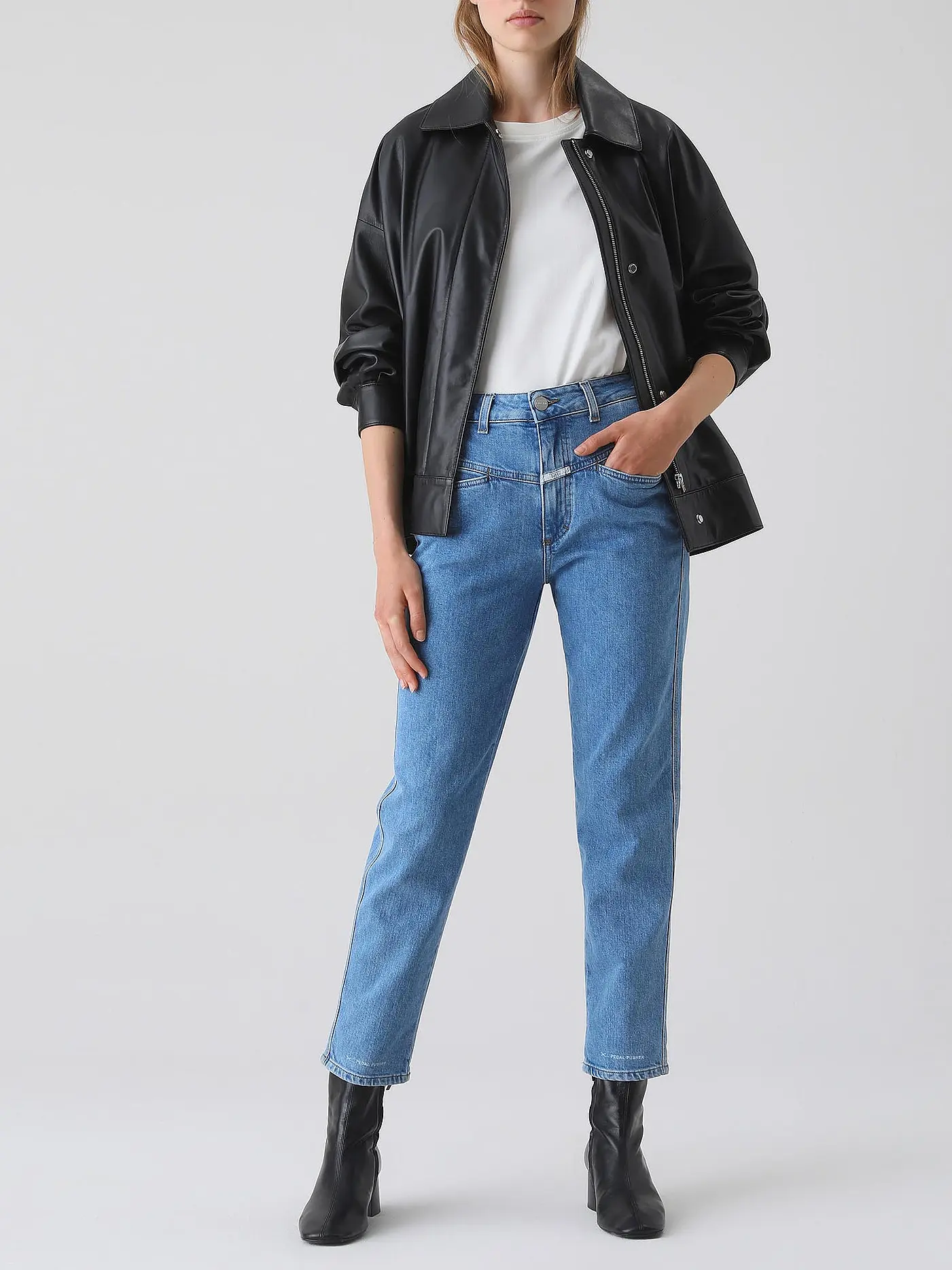 CLOSED | Jeans Mom Fit PEDAL PUSHER 7/8 | 